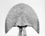 Headdress, silk, metal, cotton, paper, Russian